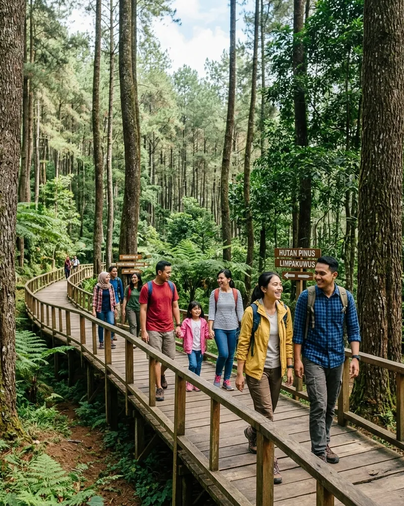 Hutan Pinus Limpakuwus Galeri 2
